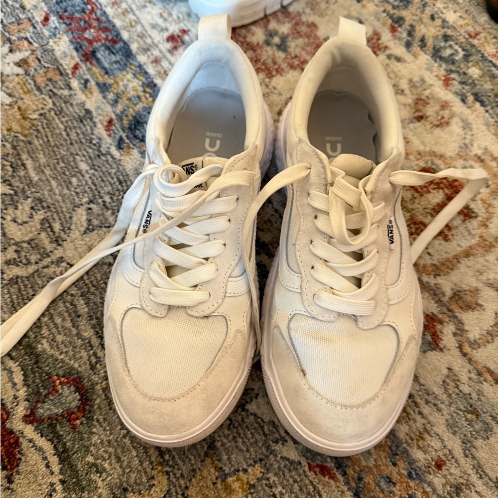 Vans White Athletic Shoes: Ultra Range